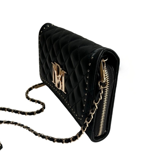 BADGLEY MISCHKA Quilted Chain Crossbody Bag NWOT - Picture 4 of 12
